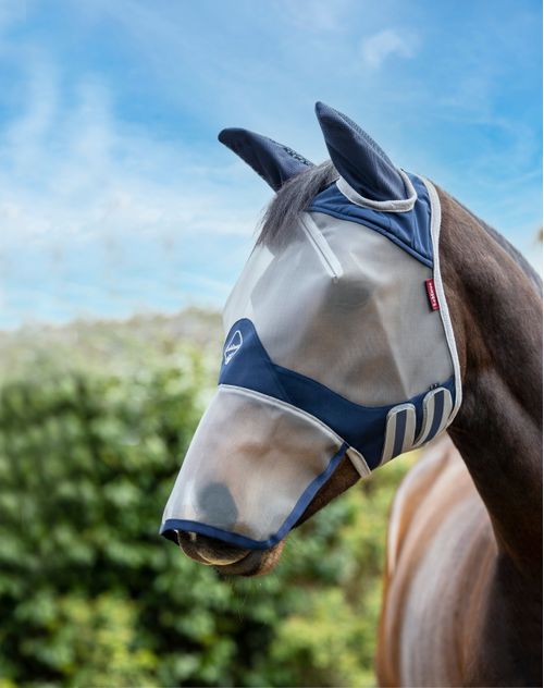 BARN BUSTER: LeMieux Armourshield Pro Full Fly Mask - X Large - Navy