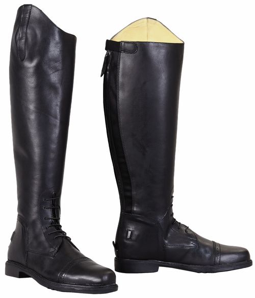 OVERSTOCK: TuffRider Men's Baroque Field Boots - 9 Wide - Black