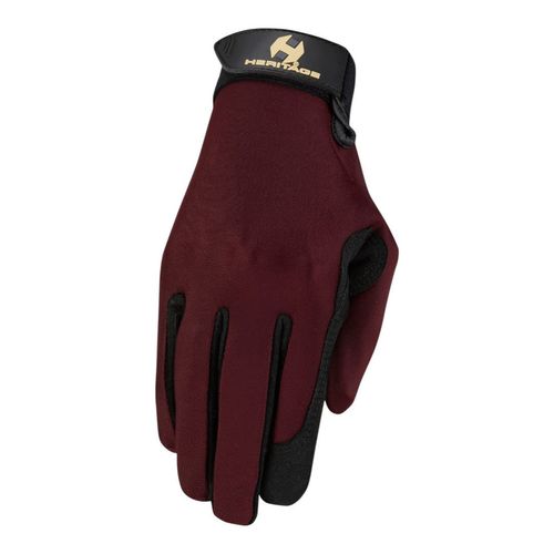 OVERSTOCK: Heritage Performance Gloves - 7 - Plum