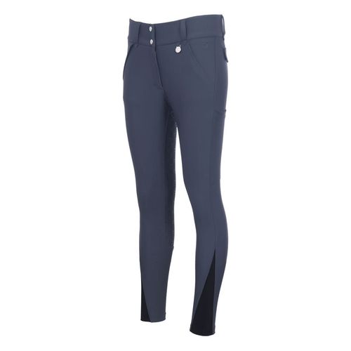 OVERSTOCK: Dapplebay Women's Sport Silicone Full Seat Breeches - 34 - Purple Dusk