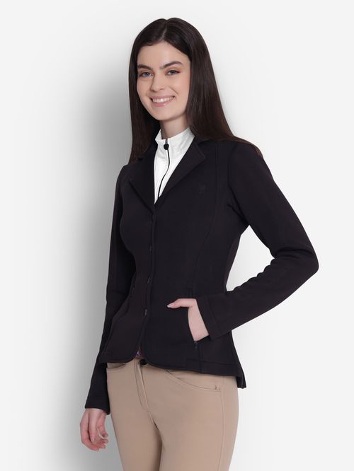 OVERSTOCK: Equine Couture Women's Spacer 3D Show Coat - Large - Black