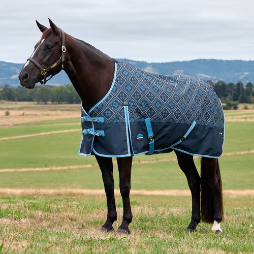 Weatherbeeta Comfitec Heritage Turnout 100G - Paisley Print