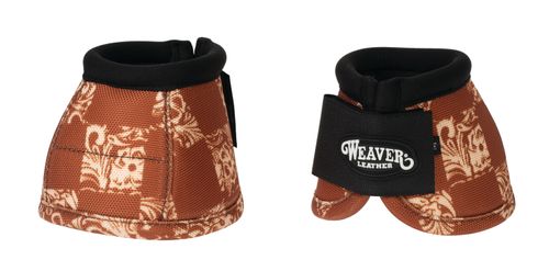 Weaver No Turn Bell Boots - Checkboard