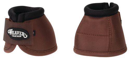 Weaver No Turn Bell Boots - Brown