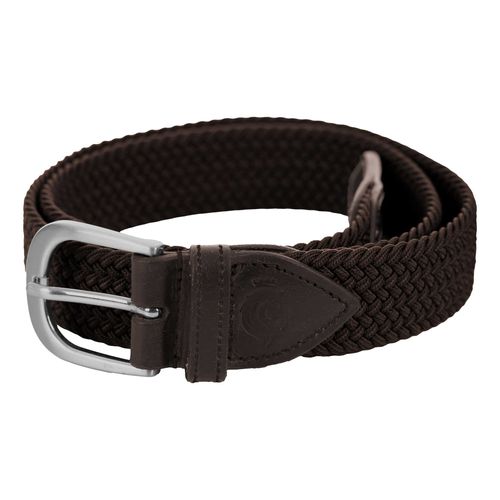 Equinavia Women's Elsa Woven Stretch Belt - Chocolate Brown