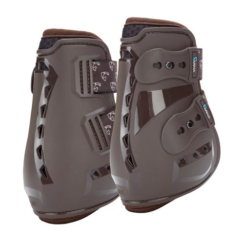 SALE RACK: Shires ARMA Carbon Fetlock Boots - Cob - Brown