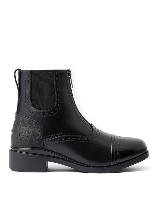 BARN BUSTER: Kerrits Women's Essence Waterproof Paddock Boots - 9 - Black