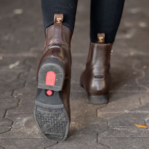 Tredstep Medici III Front Zip Paddock Boots - Brown