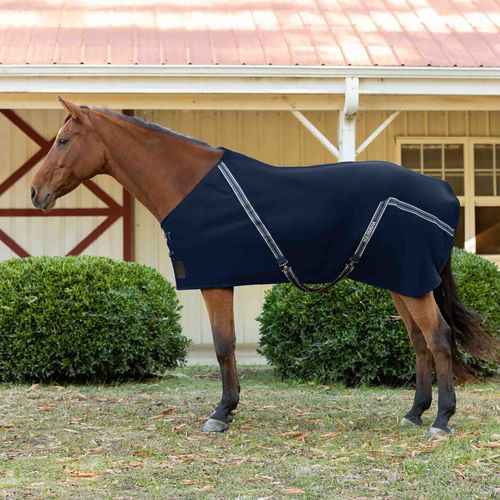 Equinavia Fryd Cotton Stable Sheet - Navy
