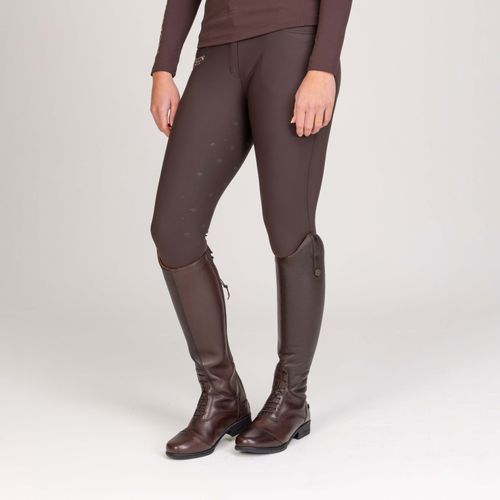 Shires Aubrion Women's Winter Breeches - Espresso