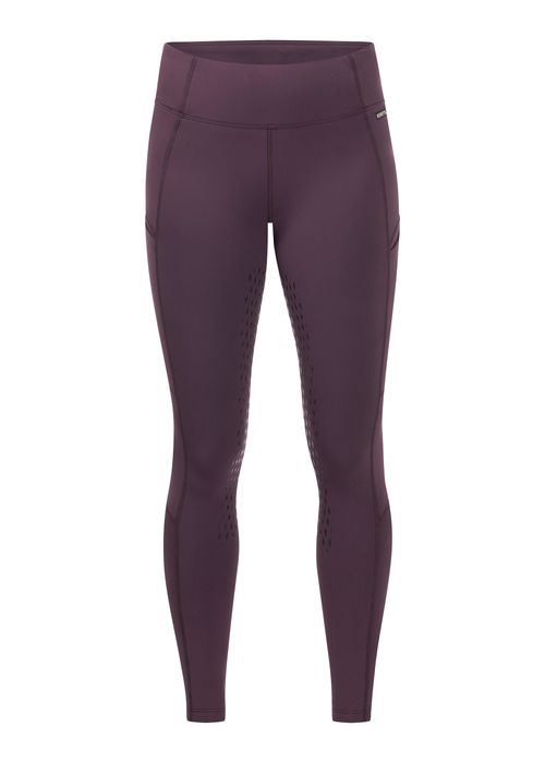 Kerrits Women's Thermo Tech 2.0 Extended Grip Tights - Elderberry