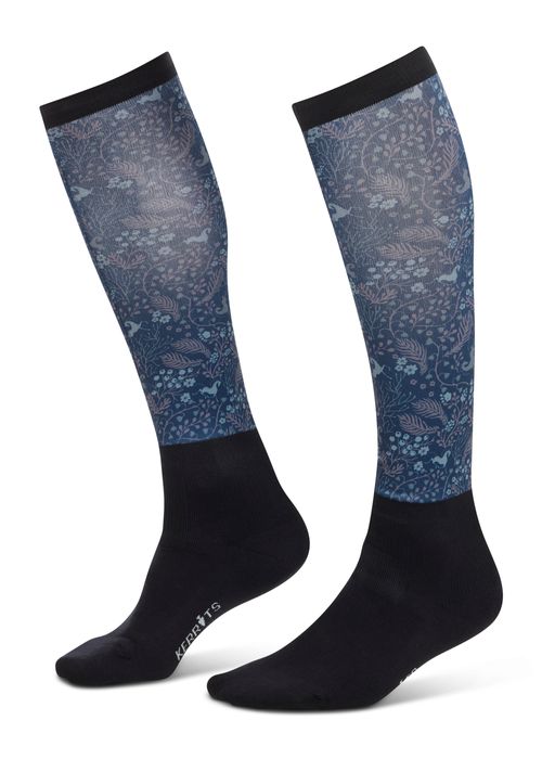 Kerrits Kids' Dual Zone Boot Socks - Nightfall Fantasy Fillies