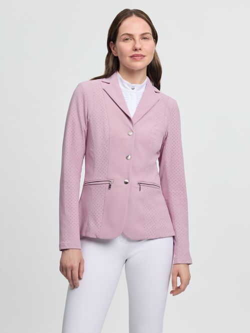 BARN BUSTER: LeMieux Women's Jessica Mesh Show Jacket - 8 - Fondant