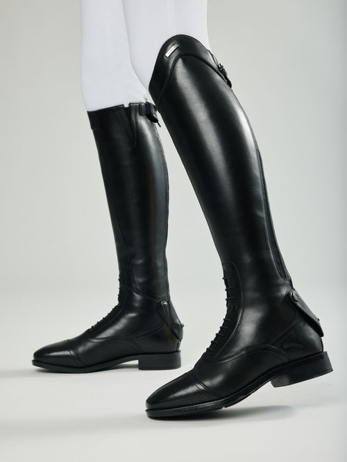 BARN BUSTER: LeMieux Women's Field Riding Boots - 6 Slim Tall - Black