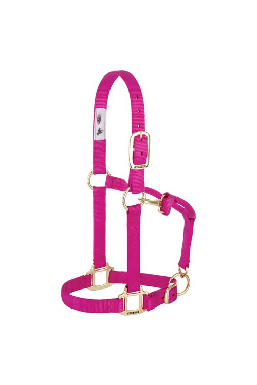 SALE RACK: Weaver Original  Adjustable Halter - Average Horse - Raspberry