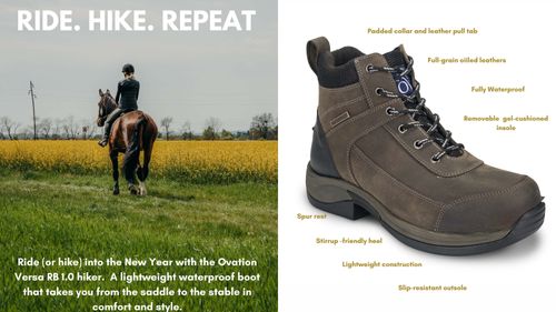 OVERSTOCK: Ovation Women's Versa RB1.0 Hiker Boots - 8 Medium - Brown