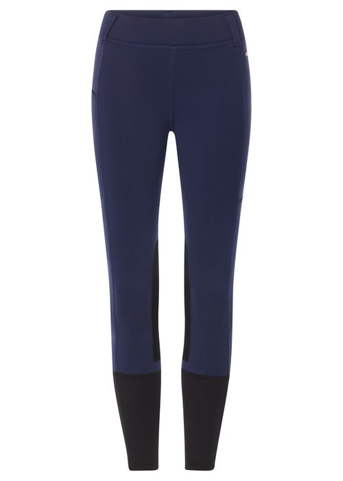 Kerrits Kids' Sit Tight Wind Pro Knee Patch Tights - Nightfall