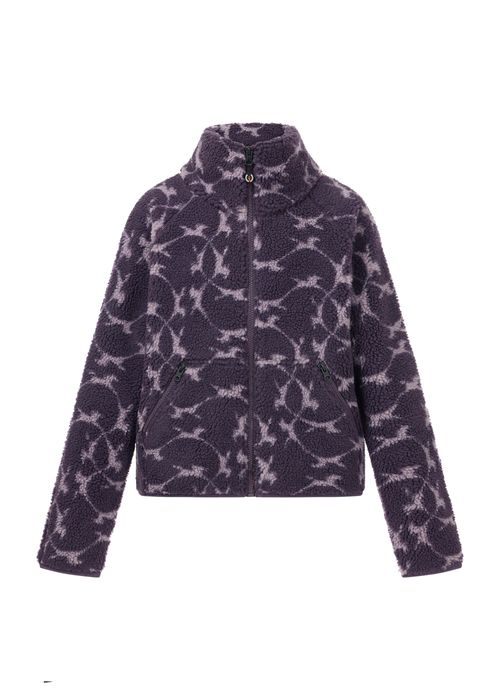 Kerrits Kids' Berber Flying Horse Jacket - Elderberry