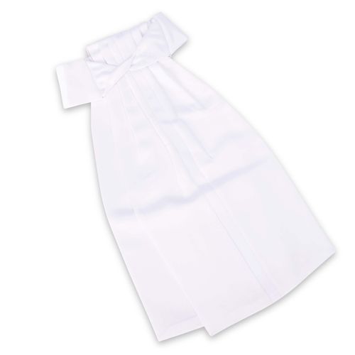 Shires Aubrion Hampton Ready Tied Stock - White/White