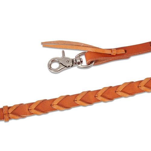 Shires Velociti Velociti Roper Rein - Light Oil/Light Brown