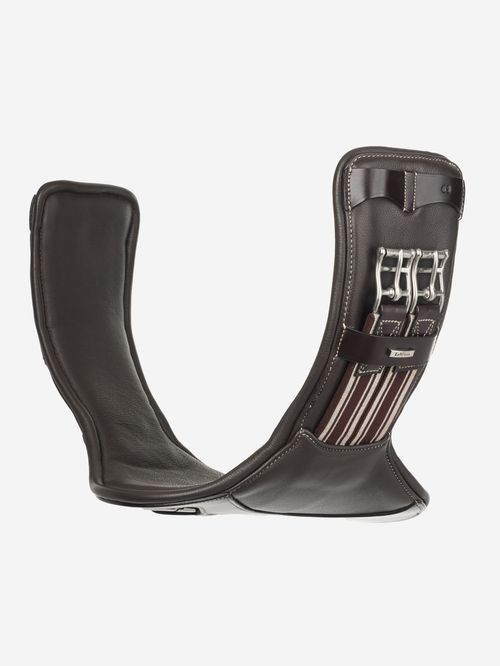 LeMieux Arika Contoured Short Stud Girth - Brown