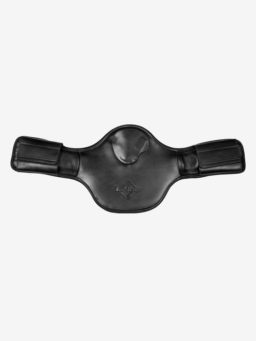 LeMieux Gel-Tek Anatomic Short Stud Girth w/Magnet - Black
