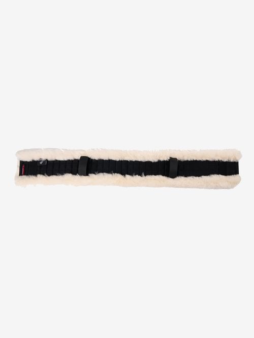 LeMieux Simuwool GP Girth Cover - Black/Natural