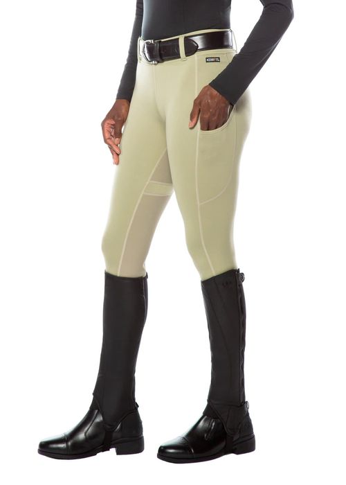 OVERSTOCK: Kerrits Women's Flex 3.0 Full Seat Tights - Small - Tan