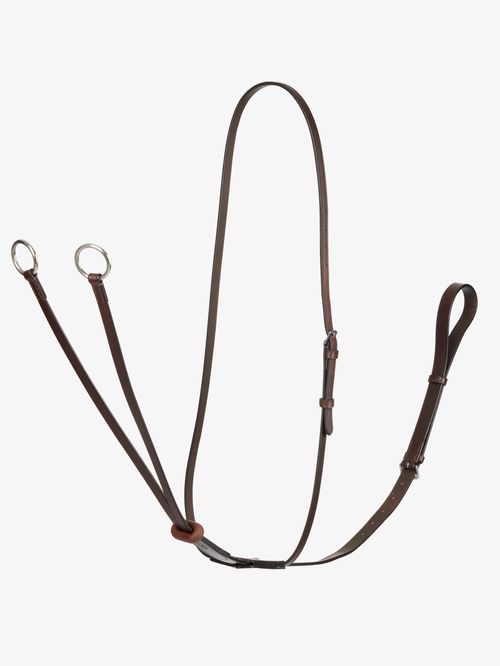 LeMieux Arika Running Martingale - Havana/Silver