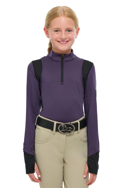 RJ Classics Kids' Dylan Jr 1/4 Zip Shirt - Nightshade