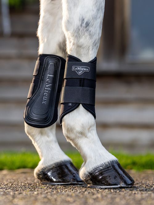 LeMieux Grafter Brushing Boots - Black