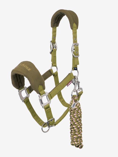 LeMieux Mini Vogue Halter and Leadrope - Gooseberry