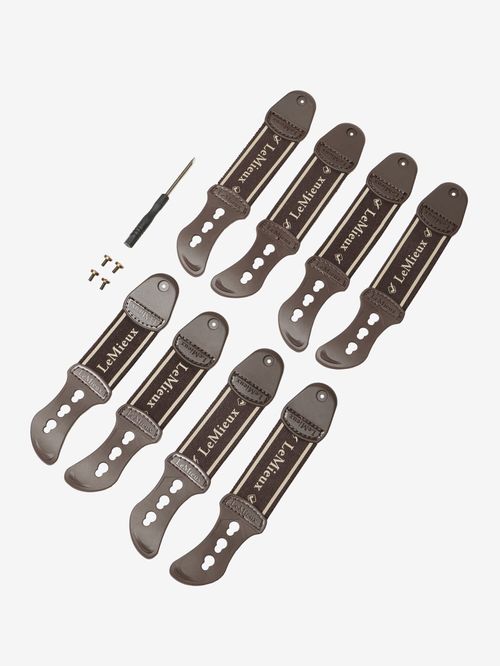 LeMieux Exo Flex Fetlock Spare Strap Set - Brown