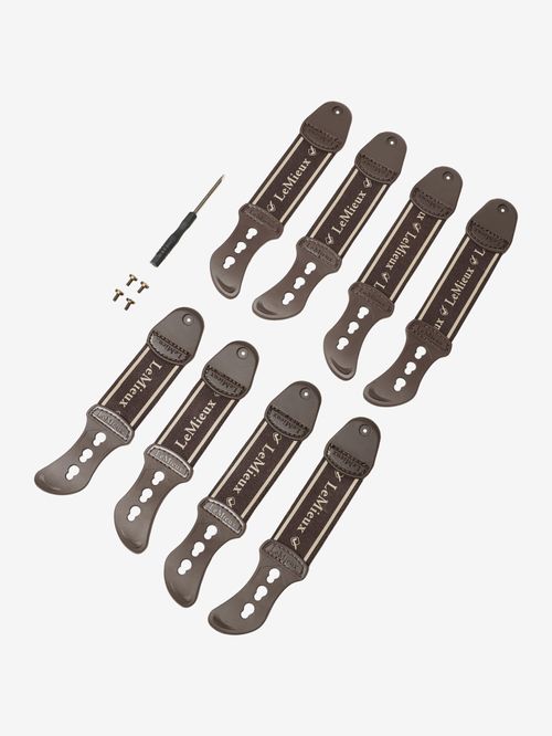 LeMieux Exo Flex Tendon Spare Strap Set - Brown