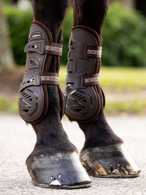 LeMieux Motion Cool Tendon Boots - Brown