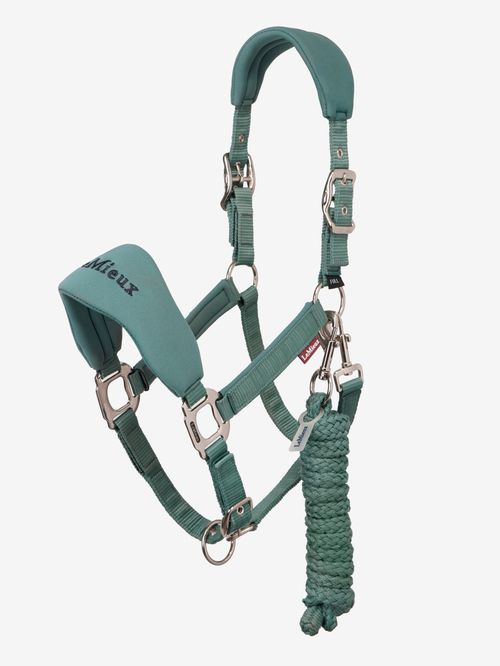 LeMieux Breakaway Vogue Headcollar & Leadrope - Aloe