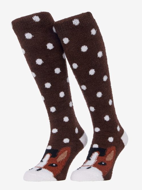 LeMieux Kids' Fluffy Character Socks - Titan