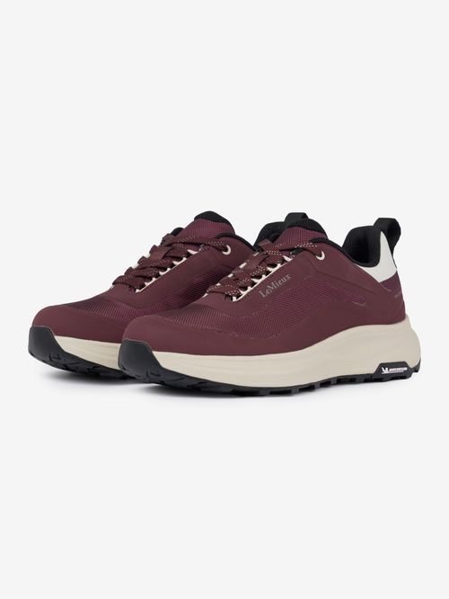 LeMieux Women's Kanta Waterproof Trainers - Bramble