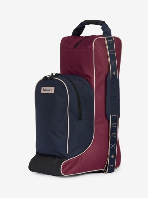 LeMieux Boot & Hat Bag - Blackberry