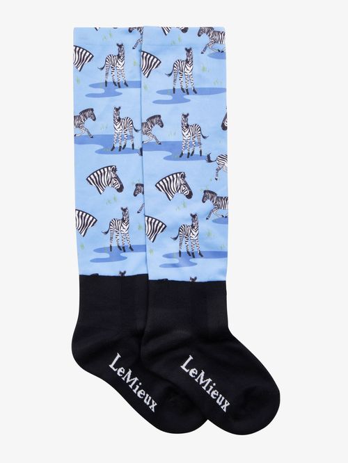 LeMieux Footsie Socks - Zebra