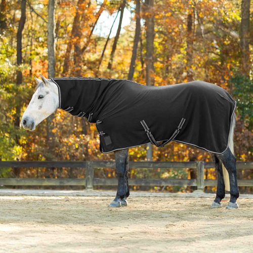 Equinavia Norse Fleece Full Neck Cooler - Black