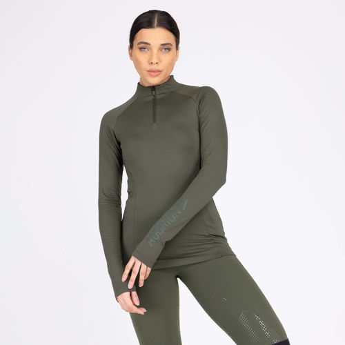 Shires Aubrion Women's React Winter Base Layer - Khaki