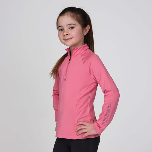 Shires Aubrion Kids' React Winter Base Layer - Candy Floss