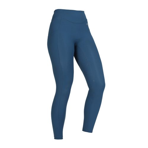 Shires Aubrion Women's Winter Riding Tights - Estate Blue