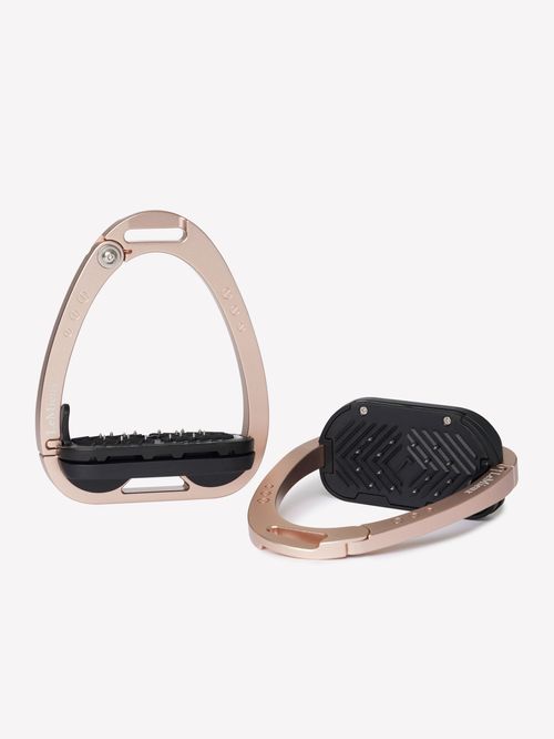 LeMieux Vector Balance Stirrups - Rose Gold