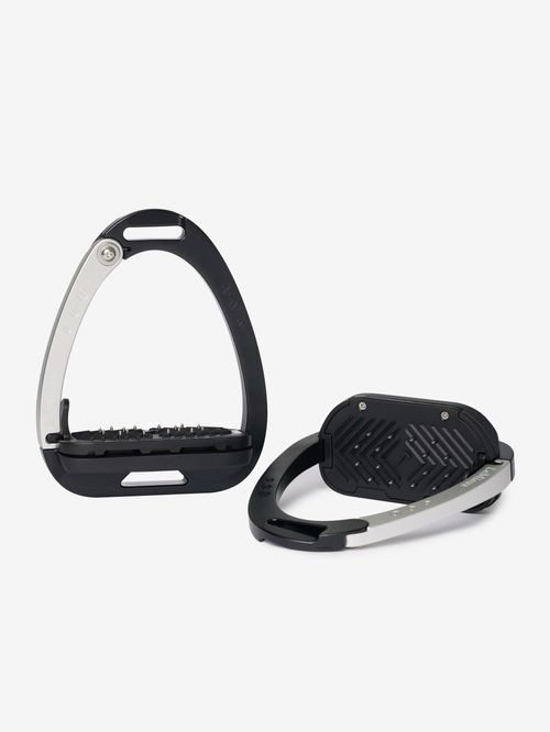 LeMieux Vector Balance Stirrups - Black/Aluminium