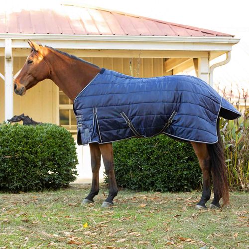 Equinavia Norse Gusseted Stable Blanket 100g - Navy