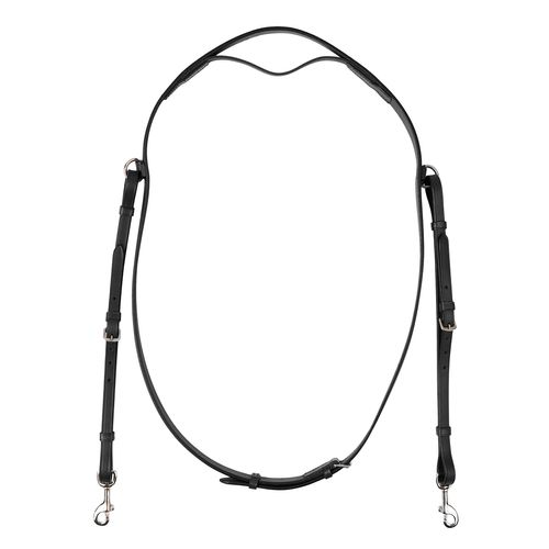 Dublin Leather Neck Strap w/Attachment - Black