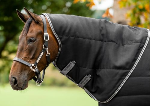 Rambo Stable Hood 100g - Black/Thunderstorm Grey/Silver
