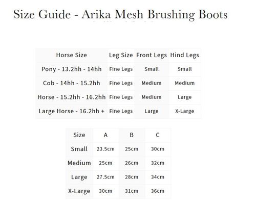 SALE RACK: LeMieux Arika Mesh Brushing Boots - Large - Powder Blue